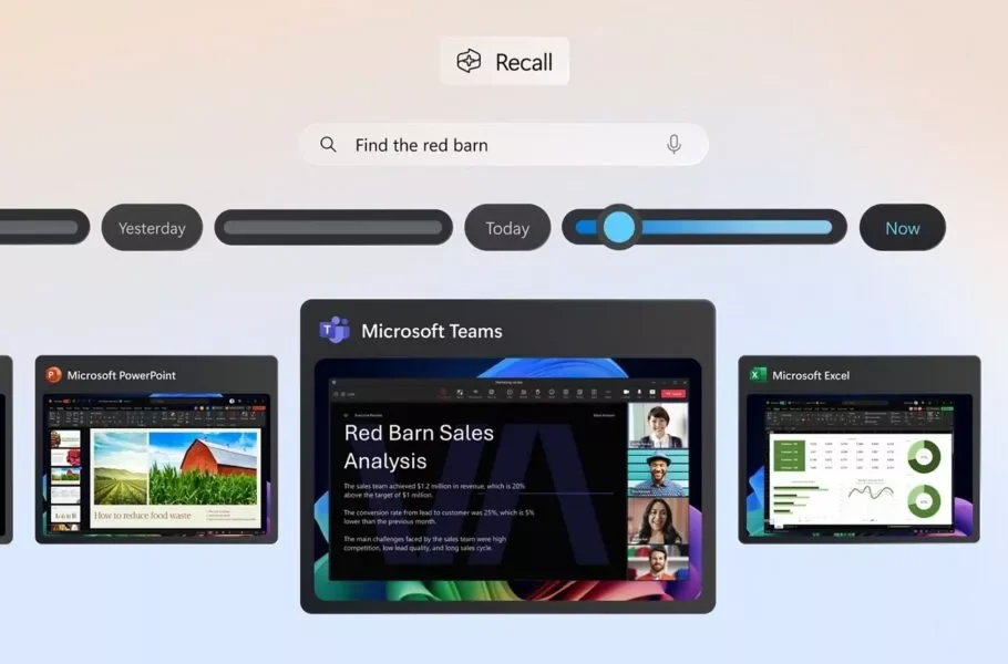 نسخه آزمایشی قابلیت Recall برای کامپیوترهای کوپایلوت پلاس منتشر شد