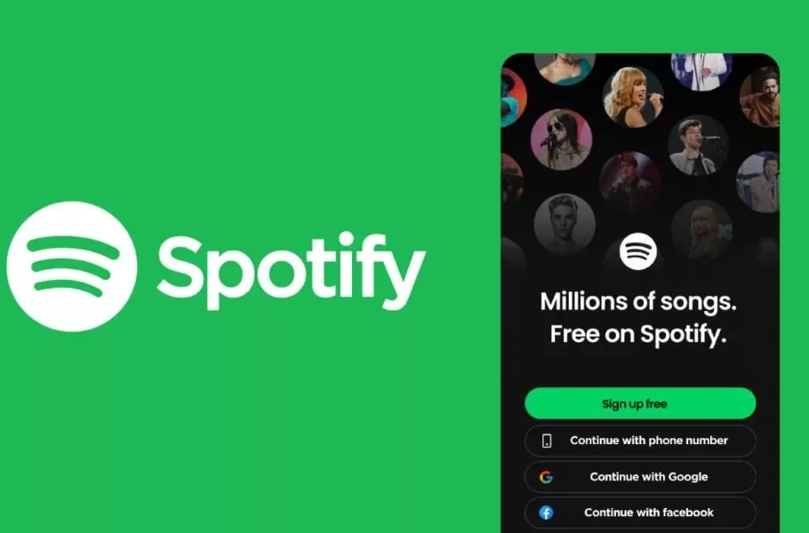 آموزش تصویری ساخت حساب اسپاتیفای