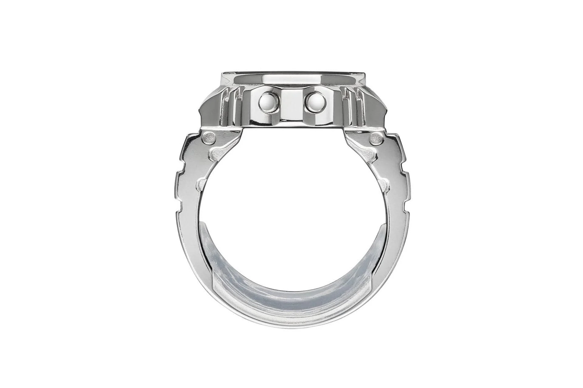 حلقه‌ی کاسیو CRW-001-1JR از نمای کناری