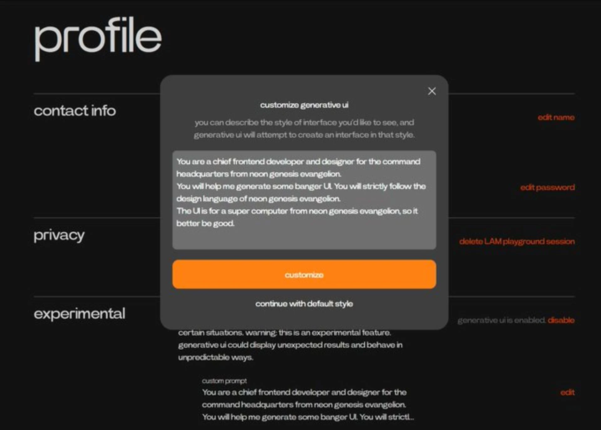 دستور ایجاد یک رابط کاربری با استفاده از هوش مصنوعی در گجت ربیت R1
