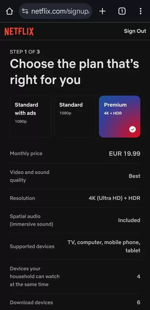 آموزش ساخت اکانت نتفلیکس