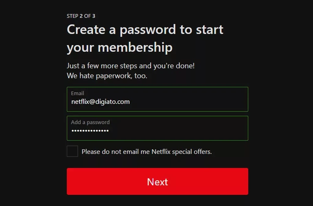 آموزش ساخت اکانت نتفلیکس