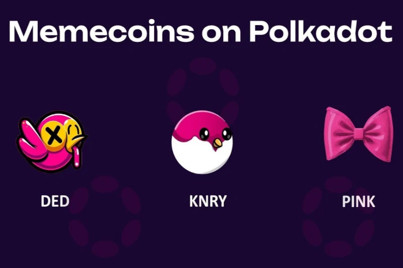 میم کوین‌های شبکه پولکادات که باید زیر نظر داشته باشید