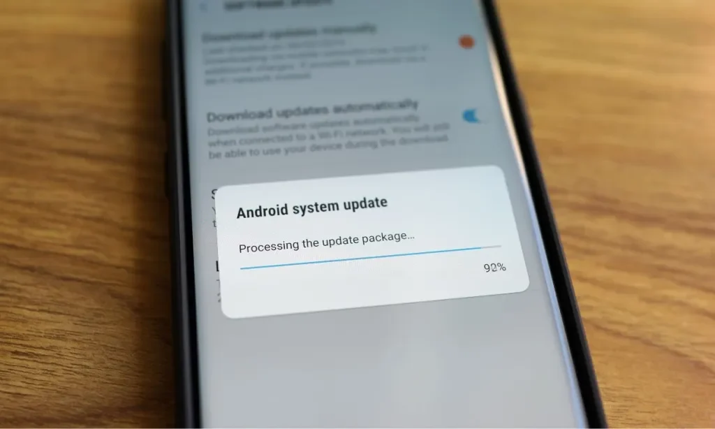 آپدیت اندروید