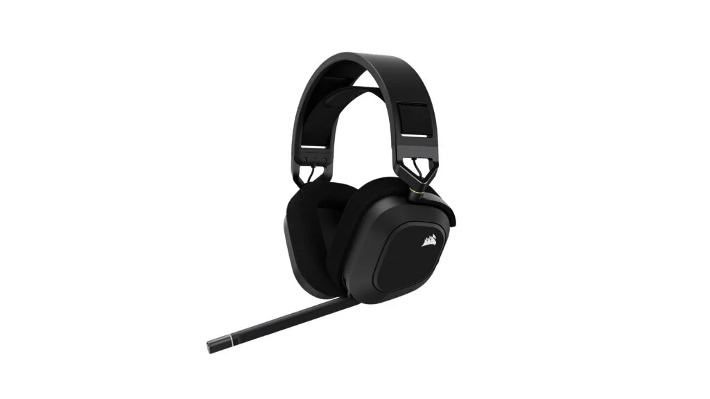 هدست گیمینگ Corsair بی سیم HS80 RGB، یکی از بهترین هدست‌های گیمینگ PS5 در سال ۲۰۲۴.