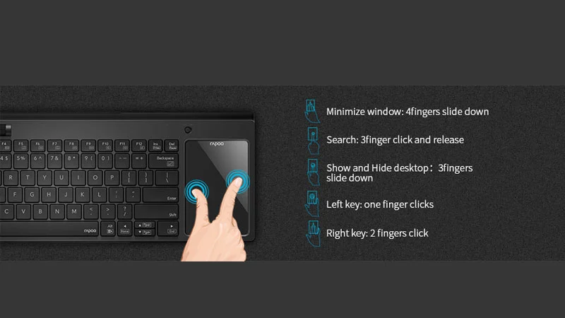 Rapoo K2800 Wireless Keyboard