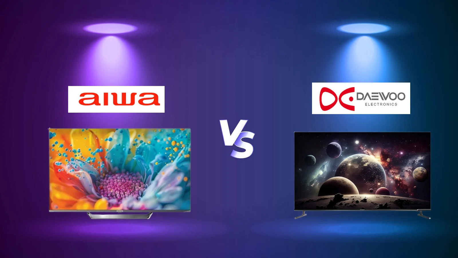 comparison of tv daewoo and aiwa 1