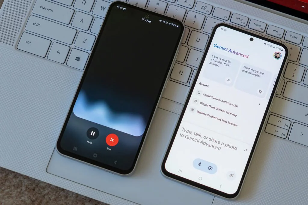 اشتراک رایگان Gemini Advanced در سری گلکسی S25