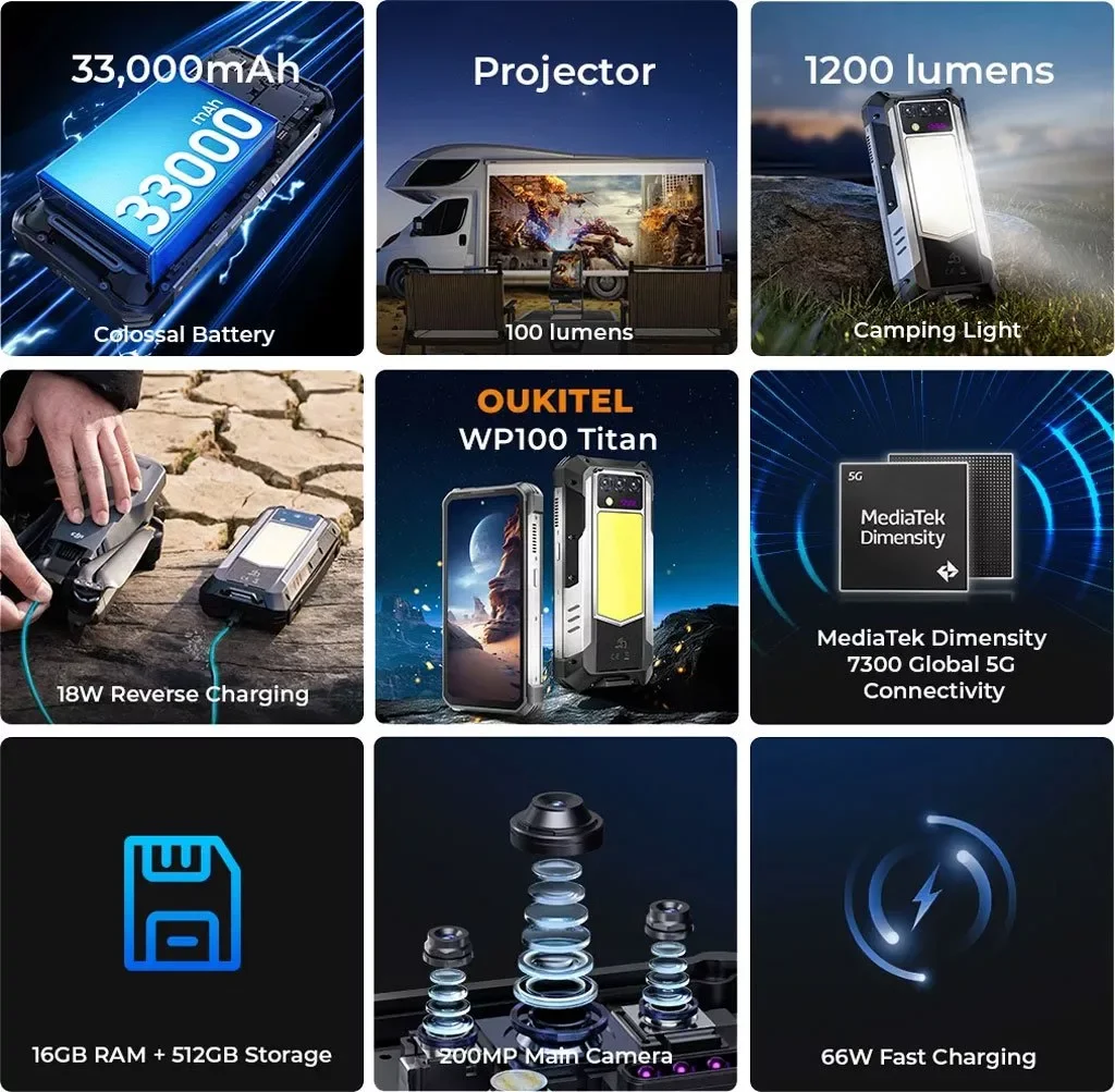 گوشی اوکیتل WP100