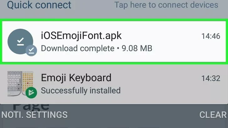 ایموجی آیفون برای سامسونگ