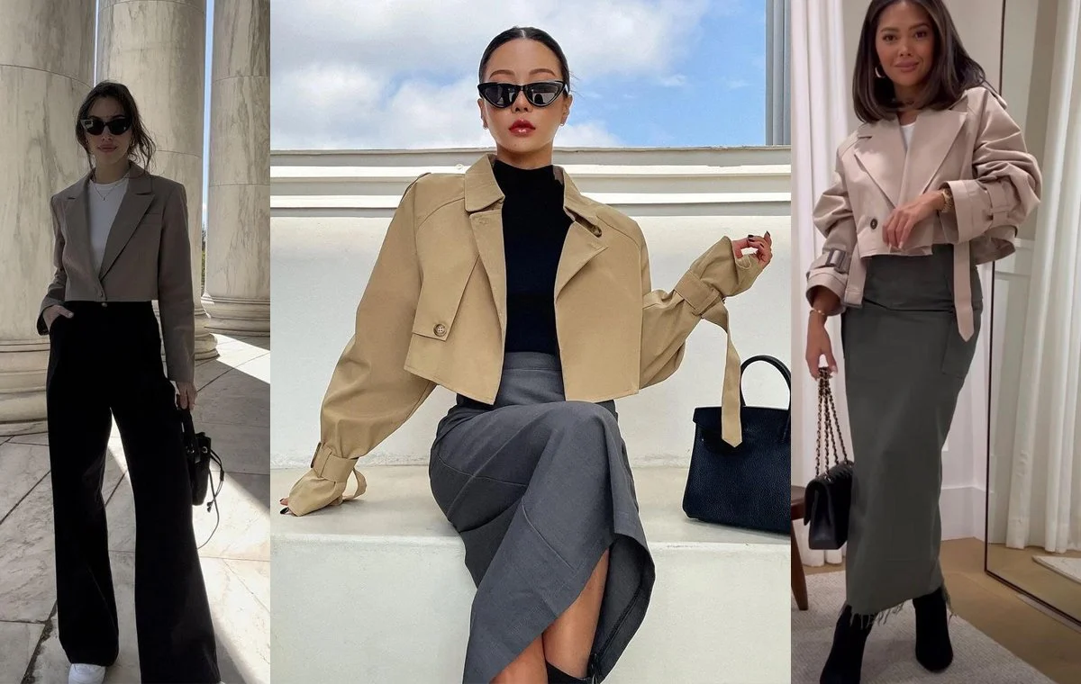 کراپ کت دخترانه