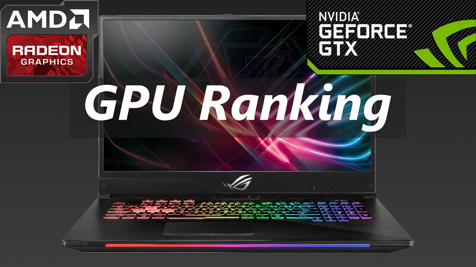 GPU Ranking Laptops