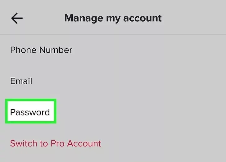 TikTok Password3
