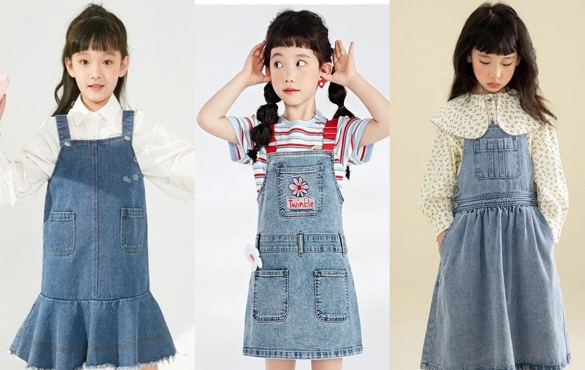 مدل لباس عید دخترانه با سرهمی