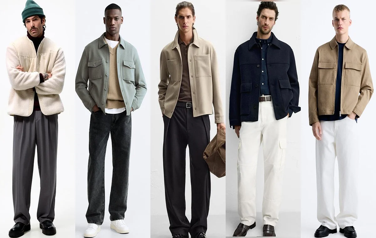 استایل زمستانی مردانه با کت کوتاه