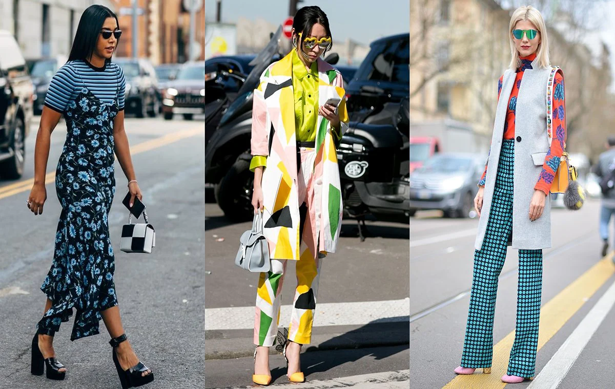 اصول و قوانین استایل کردن لباسهای پترندار چگونه است؟