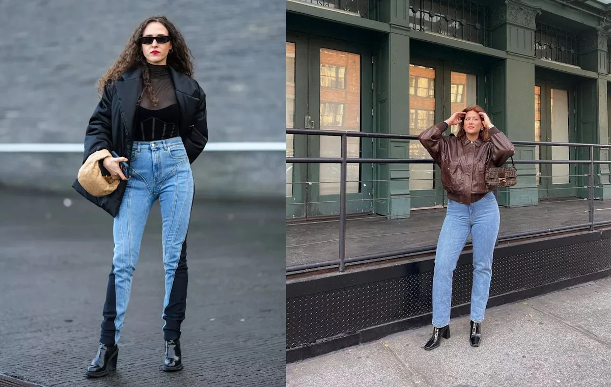 شلوار اسکینی برای فصل زمستان