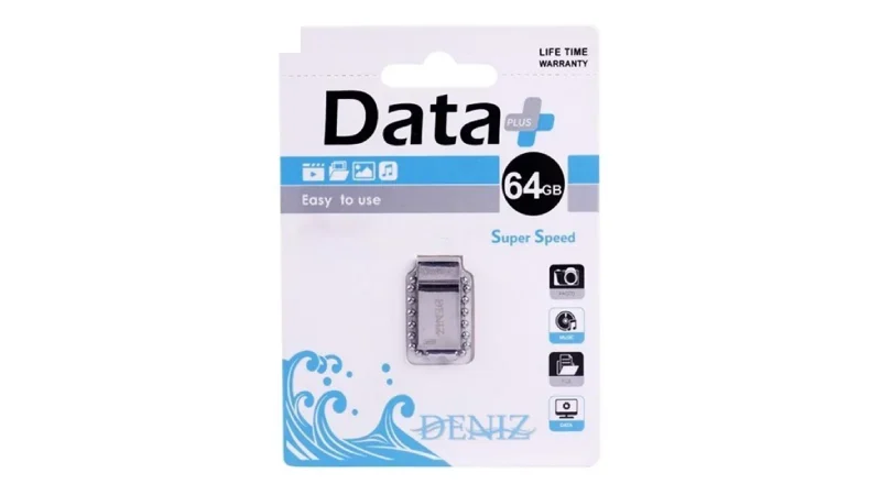 فلش مموری دیتا پلاس مدل DENIZ ظرفیت 64 گیگابایت