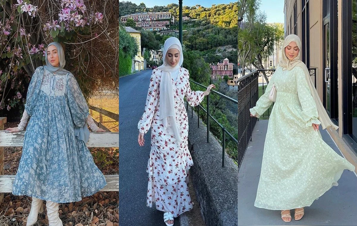 مدل لباس ساحلی بلند آستین دار