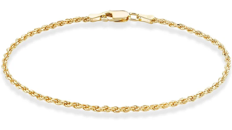 دستبند زنجیری یکی از بهترین مدل دستبندهای طلا