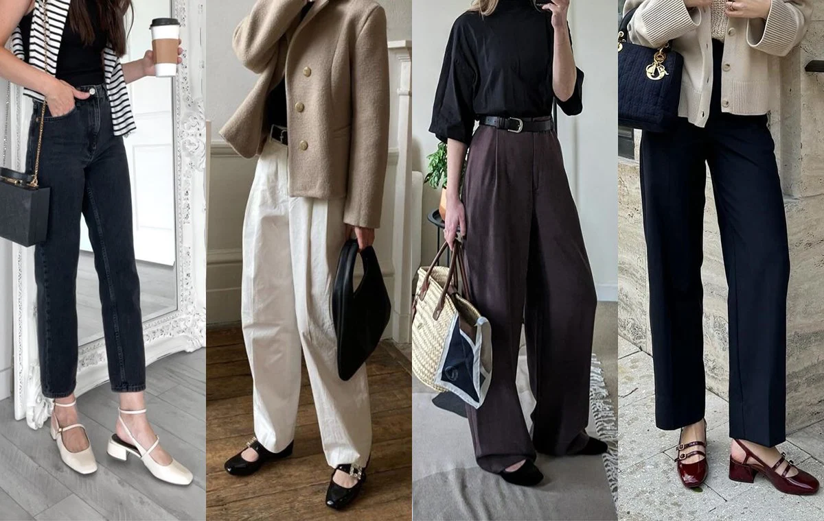 مدل کفش مناسب کت و شلوار زنانه