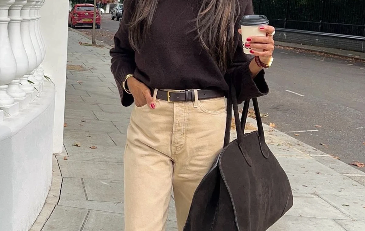 ست رنگ قهوه‌ای با کرم