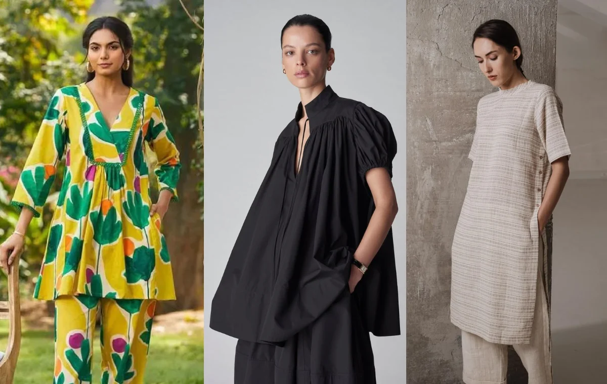 مدل تونیک مهمانی نخی 