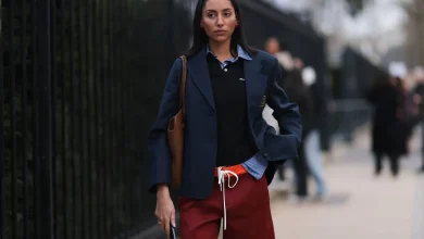 how to wear navy blue 1