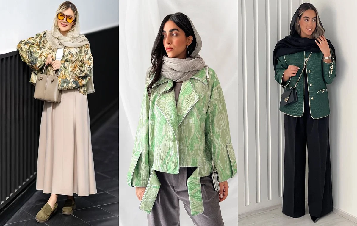 استایل بهاری سبز