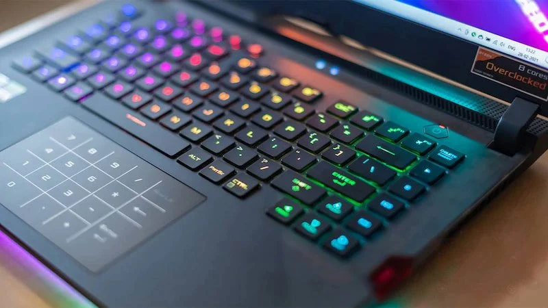 کیبورد لپ تاپ گیمینگ