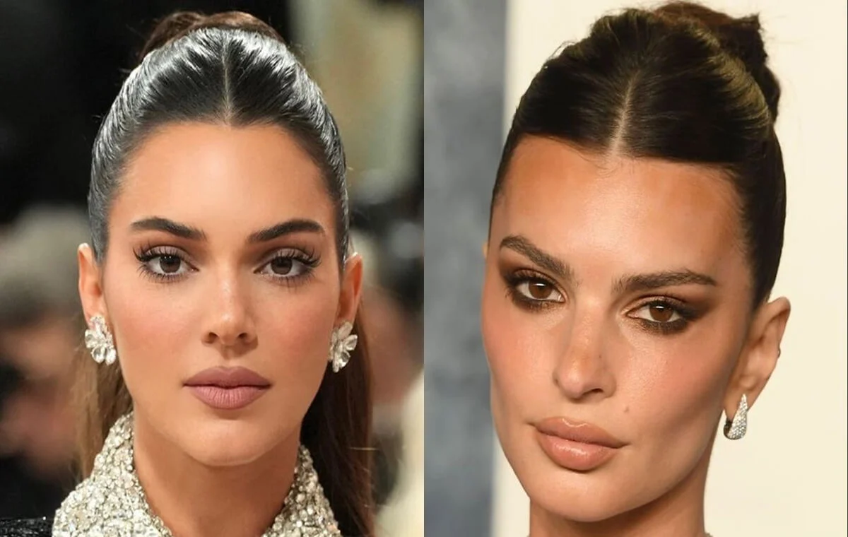 مدل جلوی مو ساده و شیک زیر شال