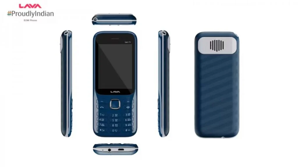 گوشی ساده با پخش تلویزیون