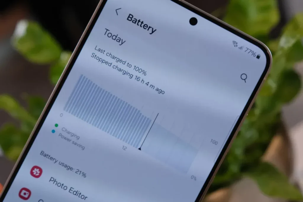 افزایش مصرف باتری پس از به‌روزرسانی One UI 7