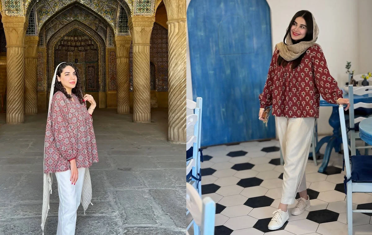 مدل مانتو بهاری طرح‌دار