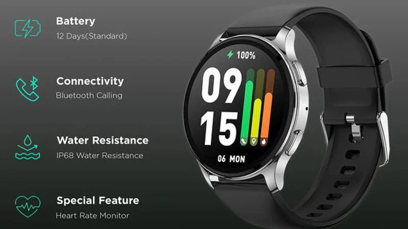 ساعت هوشمند امیزفیت مدل Pop 3R ساعت هوشمند سالمندان